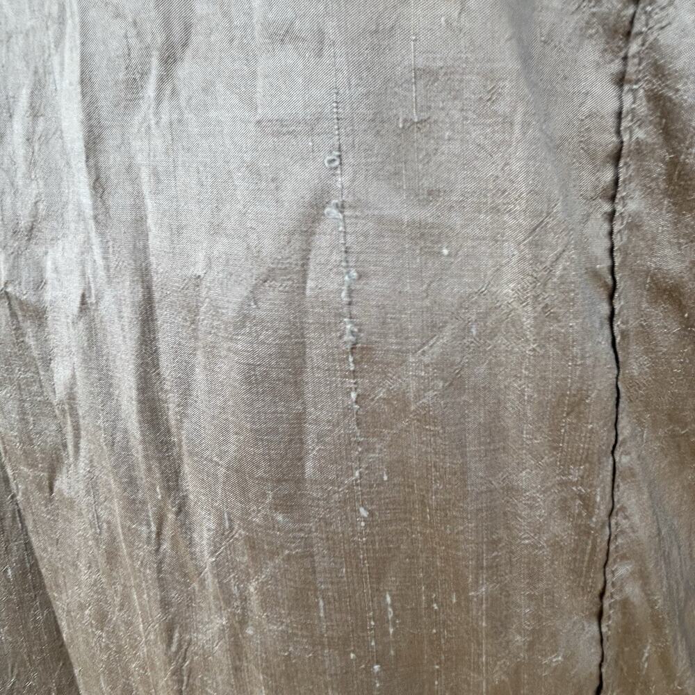 VTG FLAX Jeanne Engelhart 100% Raw Silk Tunic Top Women's Size Large Lagenlook - Picture 12 of 12